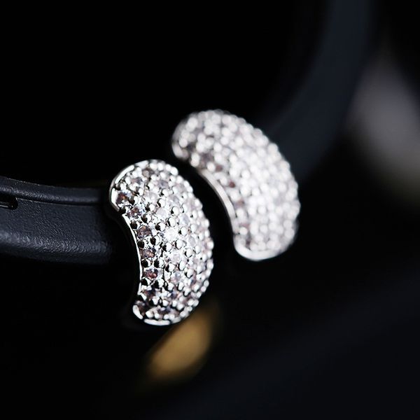 simple female small white zircon stud earrings fashion silver gold wedding earrings cute elegant double for women, Golden;silver
simple female small white zircon stud earrings fashion silver gold wedding earrings cute elegant double for women, Golden;silver