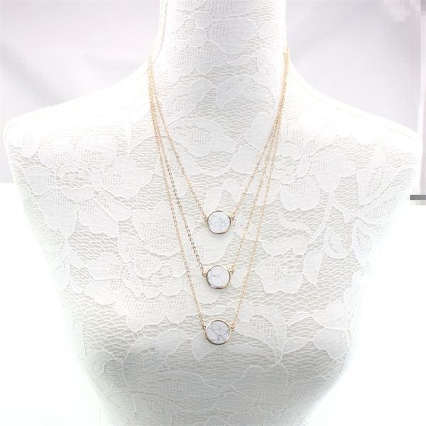 boho multilayer round turquoise natural stone pendant necklace druzy quartz crystal ball gold plated sweater necklace geometric jewelry, Silver
boho multilayer round turquoise natural stone pendant necklace druzy quartz crystal ball gold plated sweater necklace geometric jewelry, Silver