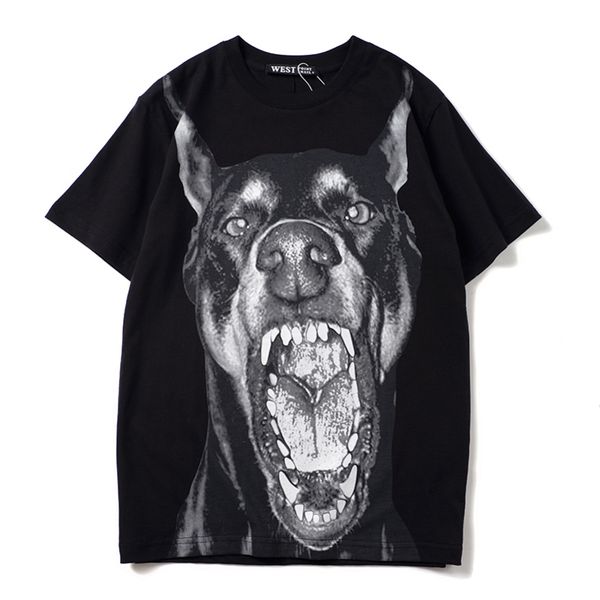 luxury mens designer t shirt designer casual short sleeves fashion animal printing men women hip hop tees, White;black 
luxury mens designer t shirt designer casual short sleeves fashion animal printing men women hip hop tees, White;black