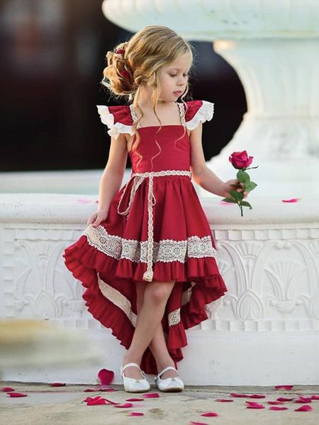 girl's dresses infant girls lace fishtail floral backless dress summer irregular long princess tutu 1 3 5yrs kids clothes, Red;yellow
girl's dresses infant girls lace fishtail floral backless dress summer irregular long princess tutu 1 3 5yrs kids clothes, Red;yellow