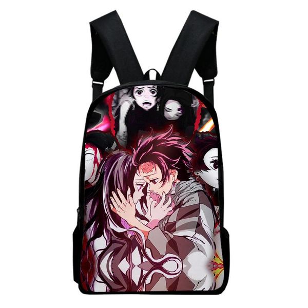 3d demon slayer selling backpack anime ghost mie zhi edge backpack schoolbag support kimetsu no yaiba customization 
3d demon slayer selling backpack anime ghost mie zhi edge backpack schoolbag support kimetsu no yaiba customization