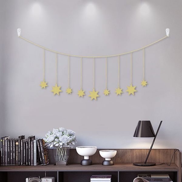 metal star shaped hanging decorative ornament p holder display living room wall hanging decoration with chains #72
metal star shaped hanging decorative ornament p holder display living room wall hanging decoration with chains #72