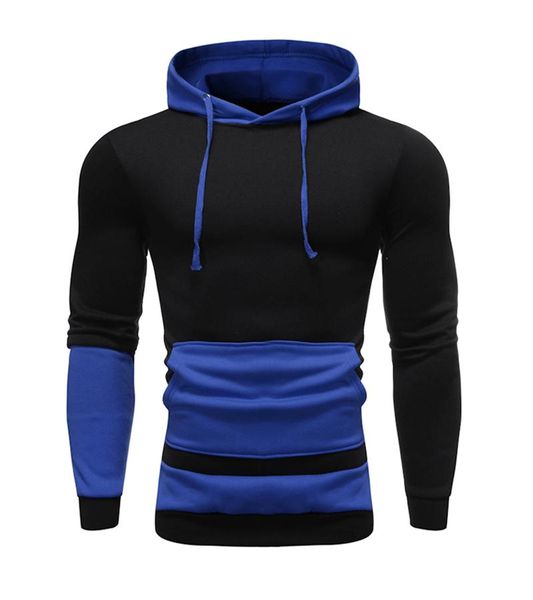 spring mens solid hoodies panelled hooded long sleeve male pullover straight casual boys sweatshirts with pockets, Black
spring mens solid hoodies panelled hooded long sleeve male pullover straight casual boys sweatshirts with pockets, Black