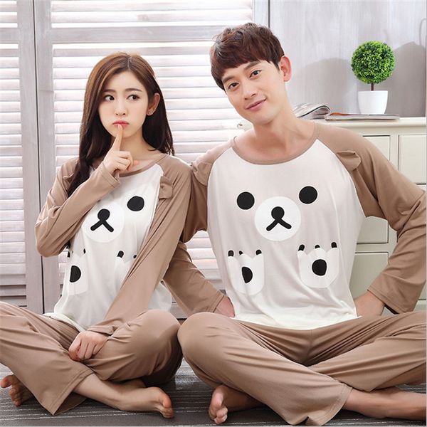 spring and autumn new pair of pajamas long sleeve cartoon milk silk female summer thin large size casual home suit, Blue;gray
spring and autumn new pair of pajamas long sleeve cartoon milk silk female summer thin large size casual home suit, Blue;gray