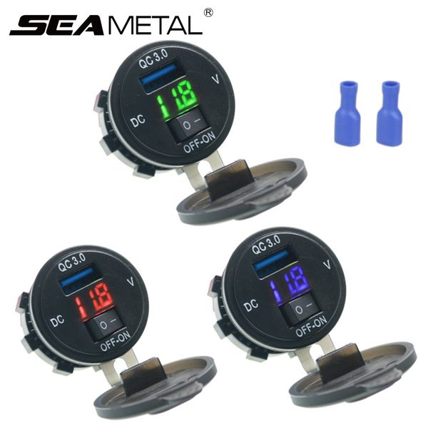 universal car mobile phone charger dc12v-24v usb socket switch qc3.0 charge led plug lighter quick charging voltage auto adapter
universal car mobile phone charger dc12v-24v usb socket switch qc3.0 charge led plug lighter quick charging voltage auto adapter