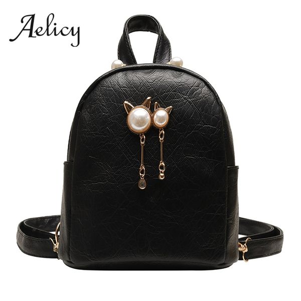 aelicy shoulder backpack for lady leisure fashion wild fashion women waterproof pu leather student female backpack elegant style
aelicy shoulder backpack for lady leisure fashion wild fashion women waterproof pu leather student female backpack elegant style