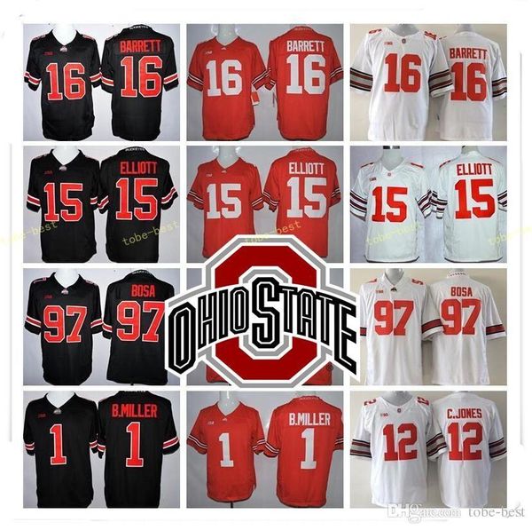college football ohio state buckeyes jerseys men stitched 15 ezekiel elliott 97 joey bosa 1 braxton miller 12 cardale jones 16 jt barrett, Black;red
college football ohio state buckeyes jerseys men stitched 15 ezekiel elliott 97 joey bosa 1 braxton miller 12 cardale jones 16 jt barrett, Black;red