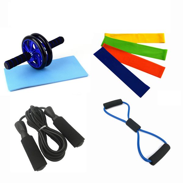 bodybuilding weight 8 piece set home gym equipment training bands elastic for fitness jumping rope training ab roller exercise
bodybuilding weight 8 piece set home gym equipment training bands elastic for fitness jumping rope training ab roller exercise