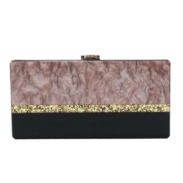 designer-women's new simple acrylic stitching box clutch bag sequin dress evening party banquet shoulder diagonal package fashion trend
designer-women's new simple acrylic stitching box clutch bag sequin dress evening party banquet shoulder diagonal package fashion trend