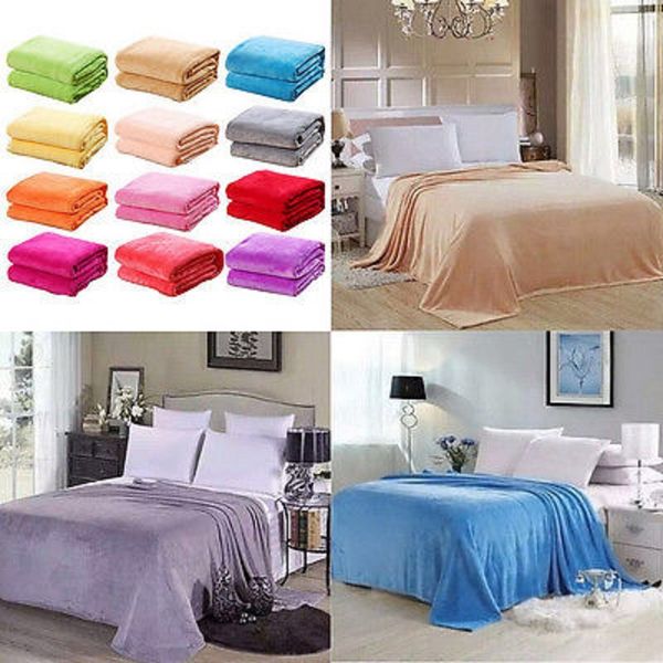 new super soft warm solid warm micro plush fleece blanket throw rug sofa bedding
new super soft warm solid warm micro plush fleece blanket throw rug sofa bedding