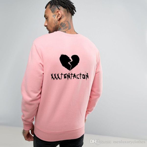 rocker руно мужчина o-образный вырез толстовка подросток рэппер xxxtentacion разбитую любовь назад печать толстовка, Black
rocker руно мужчина o-образный вырез толстовка подросток рэппер xxxtentacion разбитую любовь назад печать толстовка, Black