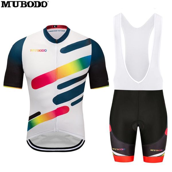 2020 blu mubodo pro cycling jersey bici vestito di pantaloni ropa ciclismo mens di estate quick dry ciclismo maillot pantaloni, Black;blue
2020 blu mubodo pro cycling jersey bici vestito di pantaloni ropa ciclismo mens di estate quick dry ciclismo maillot pantaloni, Black;blue