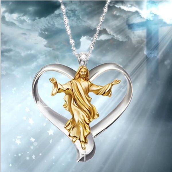 women shining fashion footprint cross engraved flower necklace engagement wedding jewelry pendant necklace, Silver
women shining fashion footprint cross engraved flower necklace engagement wedding jewelry pendant necklace, Silver
