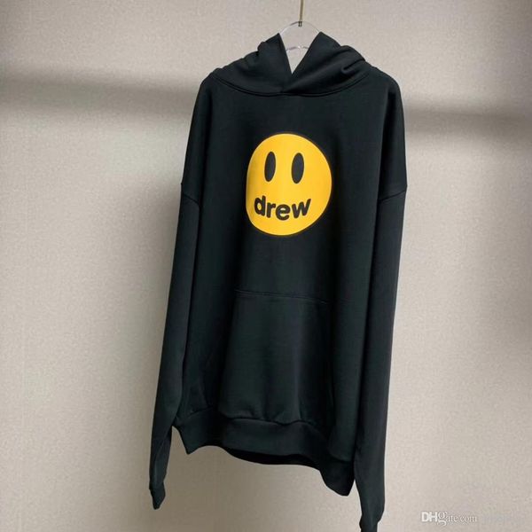 2019 fall drew house mens smiling face decoration hoodies us size hoodie big sytle ~ mens designer hoodies, Black
2019 fall drew house mens smiling face decoration hoodies us size hoodie big sytle ~ mens designer hoodies, Black
