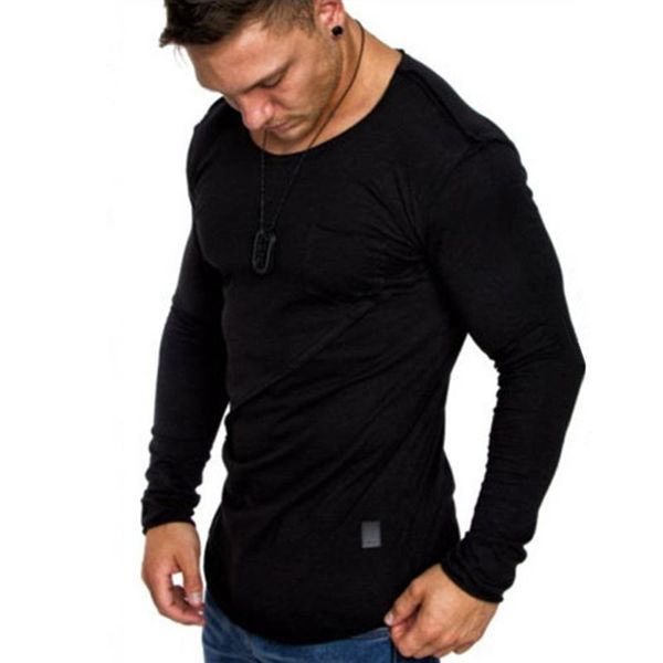 2018 новй мђжин длиннми Ѭђкавами мђкђлий muscle кнопка basic solid pure color harajuku tee shi, White;black
2018 новй мђжин длиннми Ѭђкавами мђкђлий muscle кнопка basic solid pure color harajuku tee shi, White;black