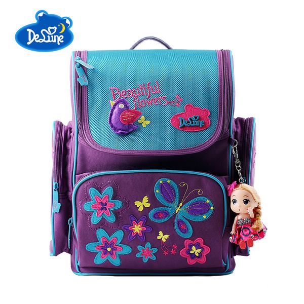 delune brand kids cartoon school bags safe orthopedic children school backpack for girls bags for 1-3 grade class student
delune brand kids cartoon school bags safe orthopedic children school backpack for girls bags for 1-3 grade class student