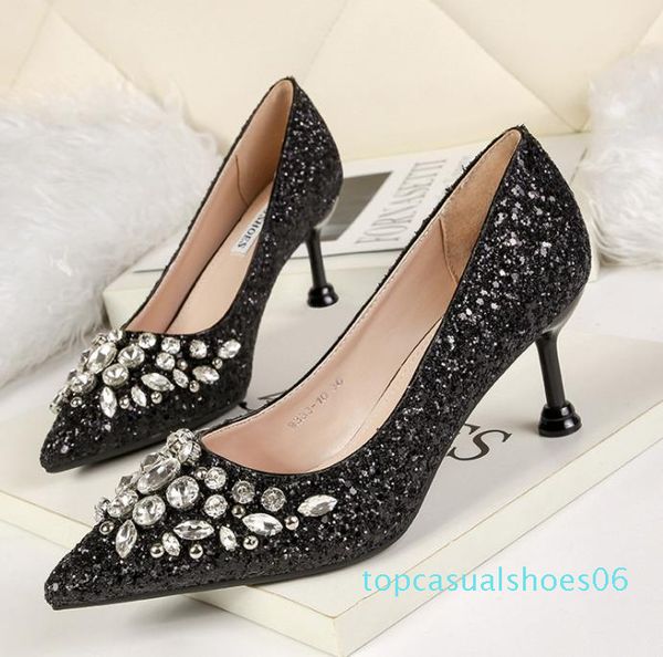 glitter prom shoes red silver gold pointed kitten heel pumps bridal wedding shoes luxury women designer shoes size 34 to 40 06t, Black
glitter prom shoes red silver gold pointed kitten heel pumps bridal wedding shoes luxury women designer shoes size 34 to 40 06t, Black