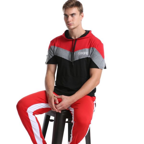 men short sleeve cotton t-shirt casual black print t shirt gym fitness bodybuilding workout tees male summer brand clothing, White;black
men short sleeve cotton t-shirt casual black print t shirt gym fitness bodybuilding workout tees male summer brand clothing, White;black