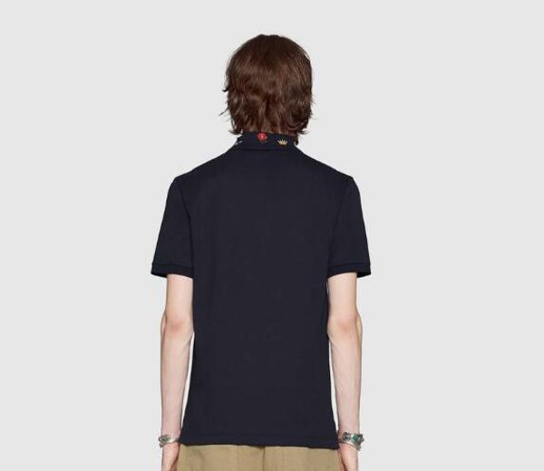 fashion-summer designer brand clothes men polo gold embroidery bee snake flowers animal neck t-shirt turn-down collar casual tshirt shirt, White;black
fashion-summer designer brand clothes men polo gold embroidery bee snake flowers animal neck t-shirt turn-down collar casual tshirt shirt, White;black