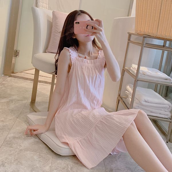 summer new cotton jacquard night skirt sweet cute girl's home nightdress womens lingerie nightgown sleepwear, Black;red
summer new cotton jacquard night skirt sweet cute girl's home nightdress womens lingerie nightgown sleepwear, Black;red