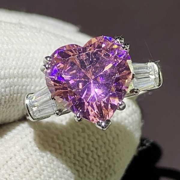 victoria ins sell unique luxury jewelry 925 sterling silver heart shape pink sapphire cz diamond gemstones women wedding band ring gift, Slivery;golden
victoria ins sell unique luxury jewelry 925 sterling silver heart shape pink sapphire cz diamond gemstones women wedding band ring gift, Slivery;golden