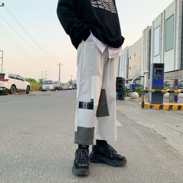 men's pants 2021 spring and autumn youth ins patch hole straight fashion wild loose casual white / black m-2xl
men's pants 2021 spring and autumn youth ins patch hole straight fashion wild loose casual white / black m-2xl