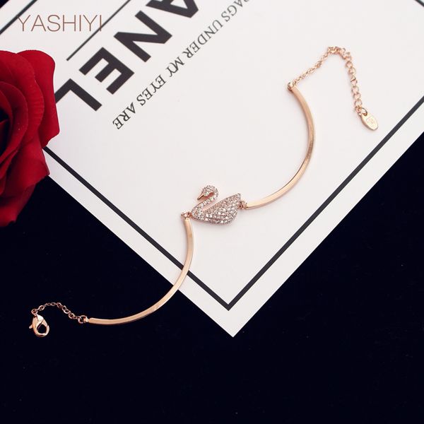 korean-style temperament wild bracelet mori-style network red crystal womens bracelet ins-style smaller design swan bracelet girlfriends, Black
korean-style temperament wild bracelet mori-style network red crystal womens bracelet ins-style smaller design swan bracelet girlfriends, Black