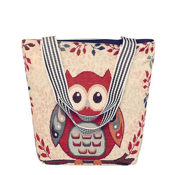 2019 new design women's canvas cartoon handbag large capacity animal prints casual tote owl crossbody bags for women
2019 new design women's canvas cartoon handbag large capacity animal prints casual tote owl crossbody bags for women