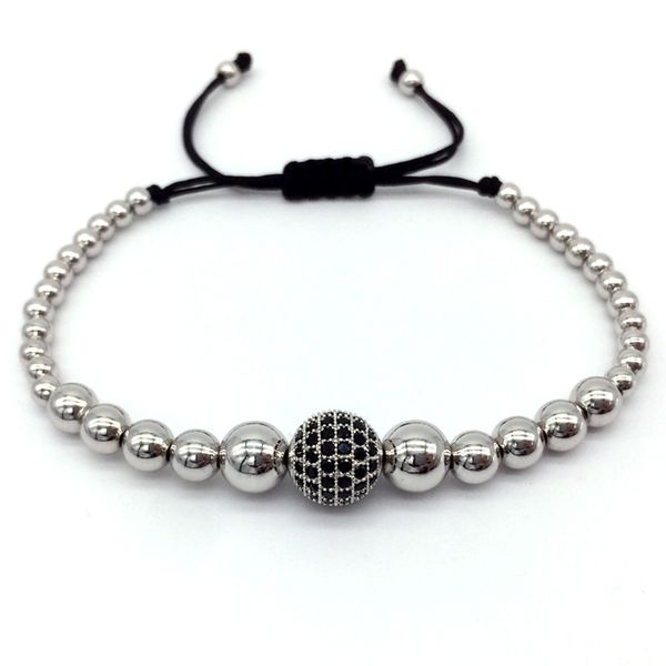 naiqube 2020 fashion 6mm beads braided macrame for men bracelet pave black cz ball connector fashion bangle jewelry gift, Golden;silver
naiqube 2020 fashion 6mm beads braided macrame for men bracelet pave black cz ball connector fashion bangle jewelry gift, Golden;silver
