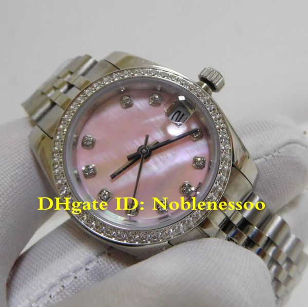 16 tyle original box ladie luxury watch dateju t 31mm teel pink dial diamond bezel jubilee bracelet 178384 a ia automatic women 039 wa
16 tyle original box ladie luxury watch dateju t 31mm teel pink dial diamond bezel jubilee bracelet 178384 a ia automatic women 039 wa