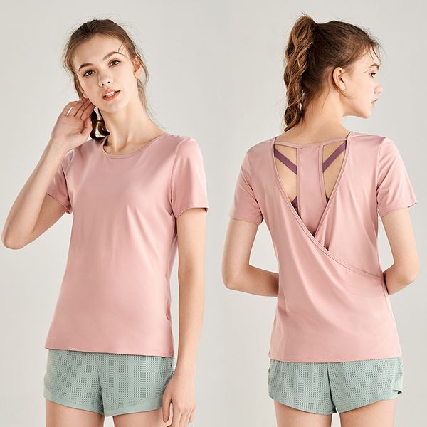 summer sports shirt female loose running blouse gym quick-drying t-shirt was thin yoga clothes short sleeves, White;red
summer sports shirt female loose running blouse gym quick-drying t-shirt was thin yoga clothes short sleeves, White;red