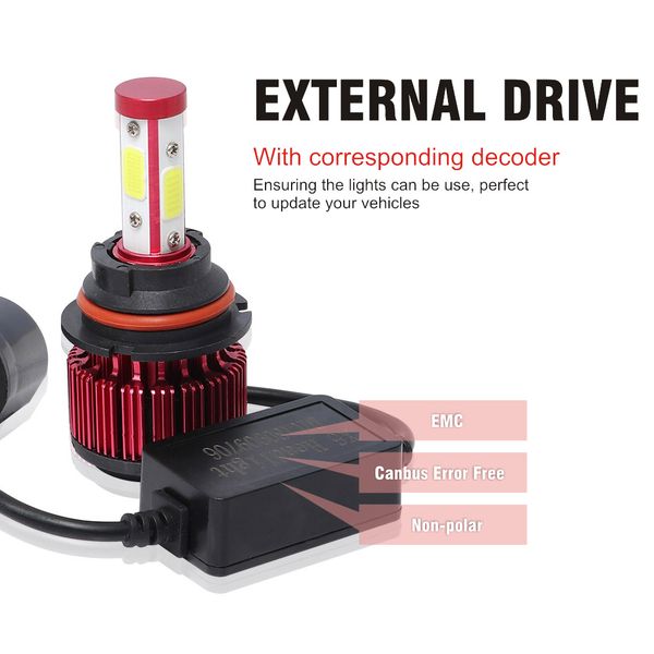 2 pcs led cob car accessories headlight bulbs 6500k 50w 8000lm lamp led car lights headlights tools
2 pcs led cob car accessories headlight bulbs 6500k 50w 8000lm lamp led car lights headlights tools