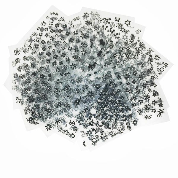 10 sheets black white flowers nail art stickers 3d self-adhesive decorations decals korean nailart supply kawaii diy manicure
10 sheets black white flowers nail art stickers 3d self-adhesive decorations decals korean nailart supply kawaii diy manicure