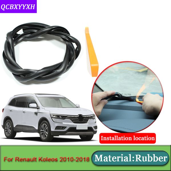 car-styling for koleos 2010-2018 anti-noise soundproof dustproof car dashboard windshield sealing strips car accessories
car-styling for koleos 2010-2018 anti-noise soundproof dustproof car dashboard windshield sealing strips car accessories
