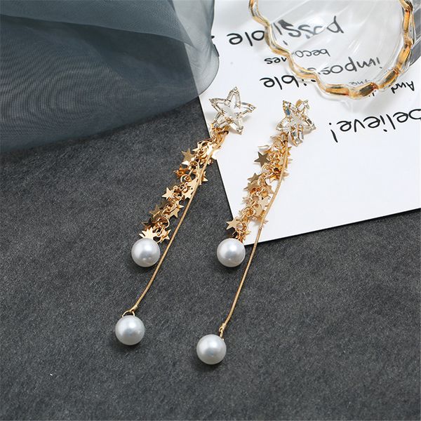promotion fashion long pearl earrings geometric fashionable jewelry earrings ornaments earring for women gift party wedding, Silver
promotion fashion long pearl earrings geometric fashionable jewelry earrings ornaments earring for women gift party wedding, Silver