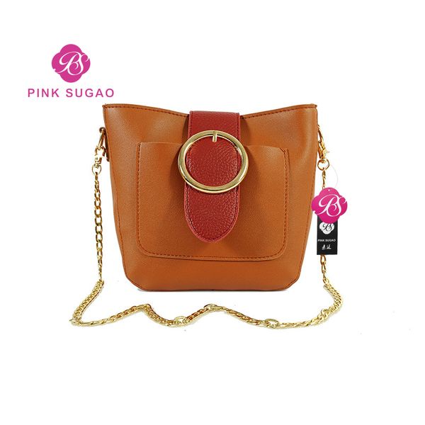 

Pink sugao designer chain bags women cross body bag luxury purses hot sales shoulder bag new fashion summer fanny bags for lady free ship