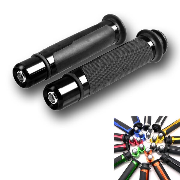 black cnc aluminum 7/8''22mm handlebar sport bike motorcycle rubber gel hand grips for cbr 1000 rr c- abs hornet 600 s gsr 750
black cnc aluminum 7/8''22mm handlebar sport bike motorcycle rubber gel hand grips for cbr 1000 rr c- abs hornet 600 s gsr 750