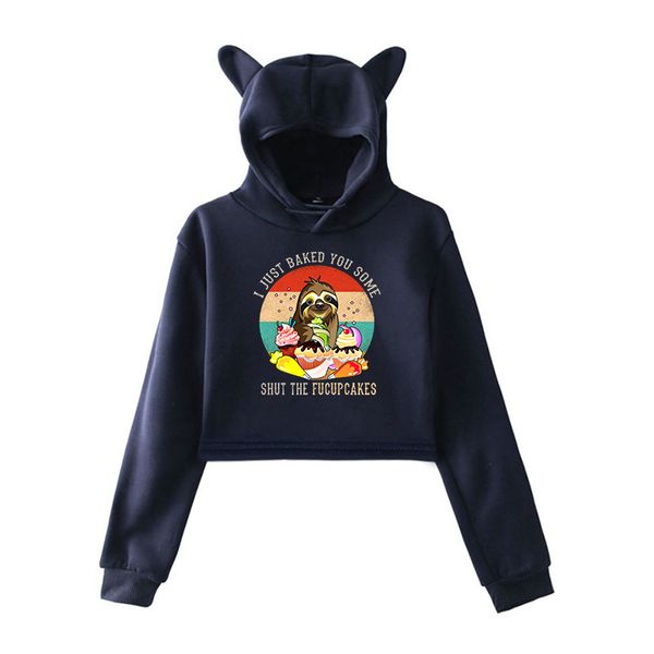 teenager girls casual hooded pullovers i just baked you some shut the fucupcakes short hoodies women harajuku sweatshirts, Black
teenager girls casual hooded pullovers i just baked you some shut the fucupcakes short hoodies women harajuku sweatshirts, Black