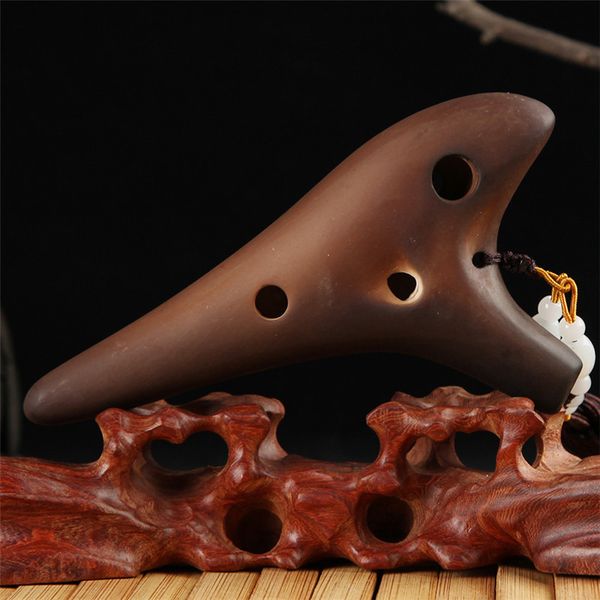 12 hole ocarina alto &soprano c/g/f key smoked burning process professional ceramic zelda flute musical instruments
12 hole ocarina alto &soprano c/g/f key smoked burning process professional ceramic zelda flute musical instruments
