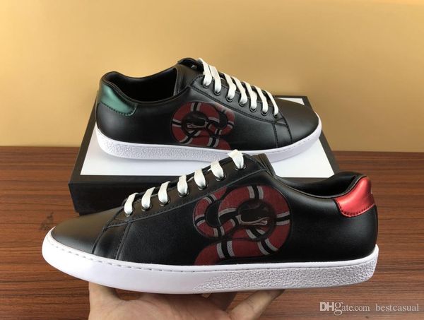 new designer mens shoes with women luxury designer sneaker man casual ace shoes green red stripe dress shoes size 35-46, Black
new designer mens shoes with women luxury designer sneaker man casual ace shoes green red stripe dress shoes size 35-46, Black