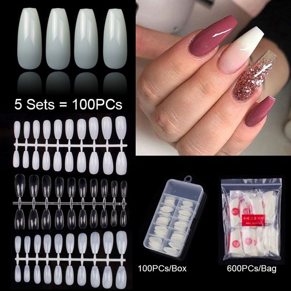 tkgoes 600pcs/bag ballerina nail art tips natural coffin fake nails art tips flat shape full cover manicure false nail, Red;gold
tkgoes 600pcs/bag ballerina nail art tips natural coffin fake nails art tips flat shape full cover manicure false nail, Red;gold