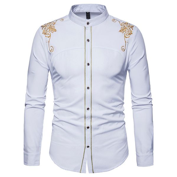 мода вышивка shirt мужчина 2020 весна осень нового mandarin воротник с длинным рукавом платье рубашки мужского свадебного смокинг рубашки му, White;black
мода вышивка shirt мужчина 2020 весна осень нового mandarin воротник с длинным рукавом платье рубашки мужского свадебного смокинг рубашки му, White;black