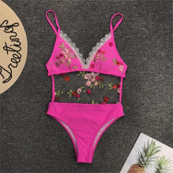 2019 swimwear women simple rose embroidery mesh stitching swimming suit for women swimsuit print one piece swimsuit bikini
2019 swimwear women simple rose embroidery mesh stitching swimming suit for women swimsuit print one piece swimsuit bikini
