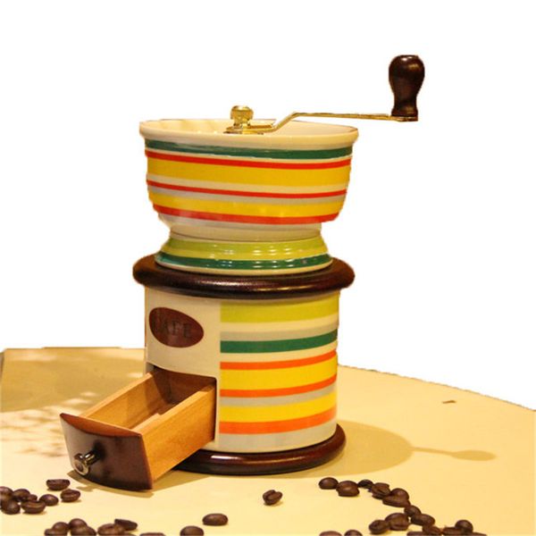 beijamei 2019 new retro hand grinder ceramic manual coffee grinder household small grinding coffee bean machine
beijamei 2019 new retro hand grinder ceramic manual coffee grinder household small grinding coffee bean machine