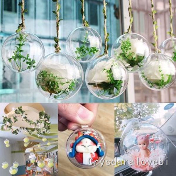 30pcs 4-10cm transparent open plastic christmas tress decorations ball clear bauble ornament gift present box decoration
30pcs 4-10cm transparent open plastic christmas tress decorations ball clear bauble ornament gift present box decoration