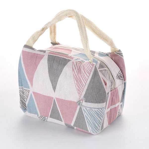 insulation storage cooler tote lightweight camping lunch bag meal picnic school cotton linen portable office printed, Blue;pink
insulation storage cooler tote lightweight camping lunch bag meal picnic school cotton linen portable office printed, Blue;pink