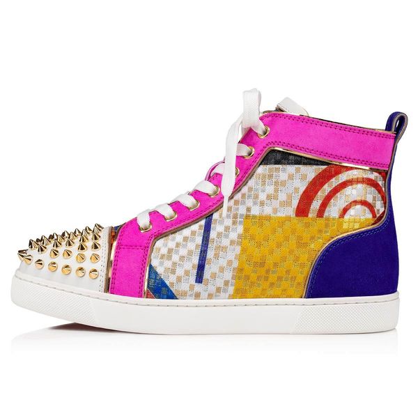 europe and the united states new fashion trend shoes fantasy color laser rivet round head lovers of the same high-shoes lace-up 3333, Black
europe and the united states new fashion trend shoes fantasy color laser rivet round head lovers of the same high-shoes lace-up 3333, Black
