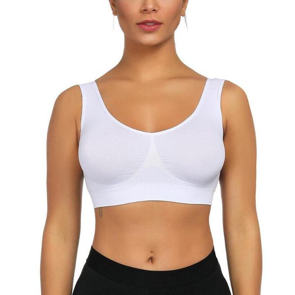 women padded vest underwear fitness yoga bra running sport bra women bandage charming fashion nylon shockproof sportwear, White;black
women padded vest underwear fitness yoga bra running sport bra women bandage charming fashion nylon shockproof sportwear, White;black