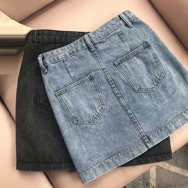 pencil jeans skirt plus size summer womens vintage a-line front button high waist mini denim skirt female ladies falda jupe, Black
pencil jeans skirt plus size summer womens vintage a-line front button high waist mini denim skirt female ladies falda jupe, Black