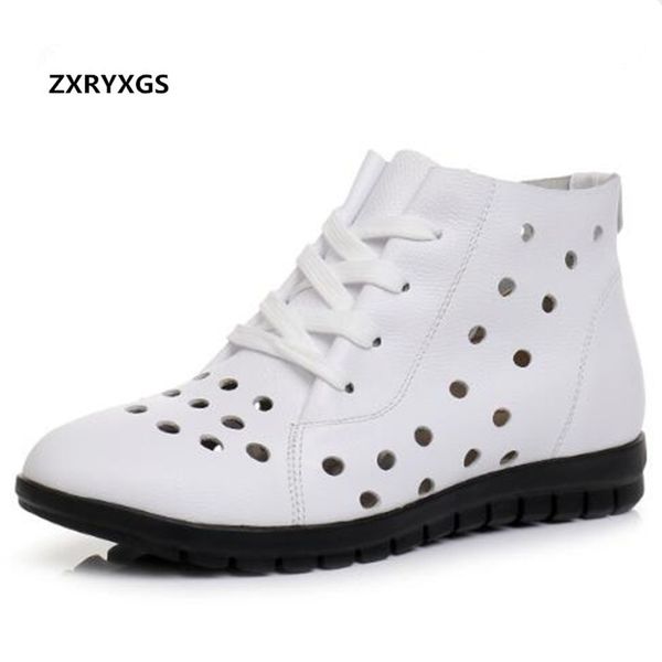zxryxgs brand boots single hollow comfort soft cowhide leather shoes woman boots winter snow flat casual shoes plus size, Black
zxryxgs brand boots single hollow comfort soft cowhide leather shoes woman boots winter snow flat casual shoes plus size, Black
